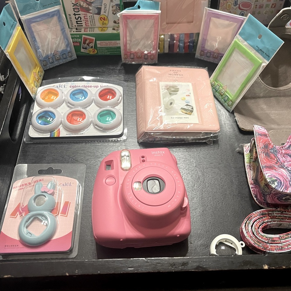 FujiFilm Instax Mini 9 Fuji Film Bundle with Deals Number One Accessories